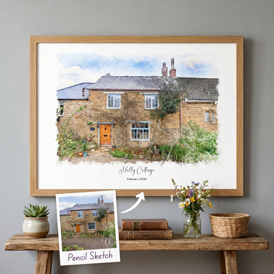 Custom House Print