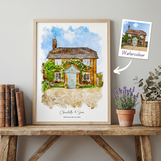 Custom House Print