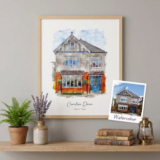 Custom House Print