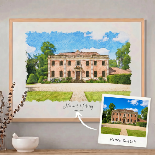 Custom Wedding Venue Print