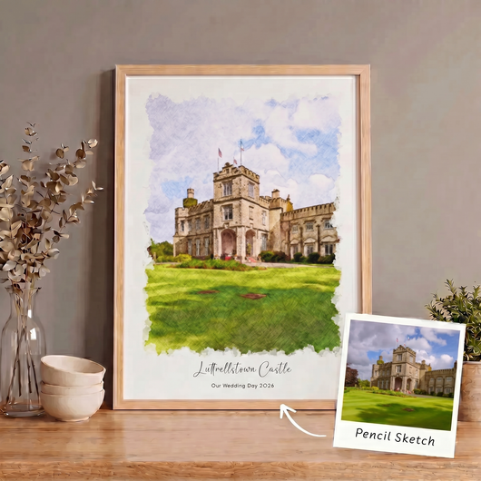 Custom Wedding Venue Print