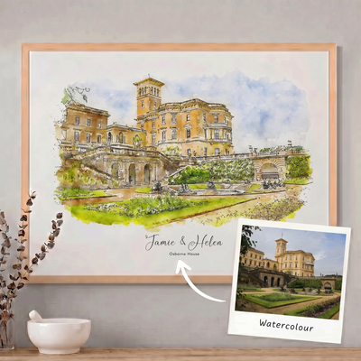 Custom Wedding Venue Print