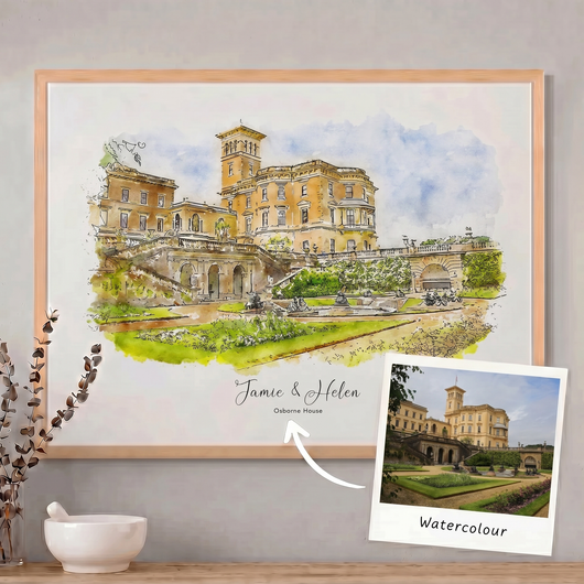 Custom Wedding Venue Print