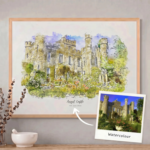 Custom Wedding Venue Print