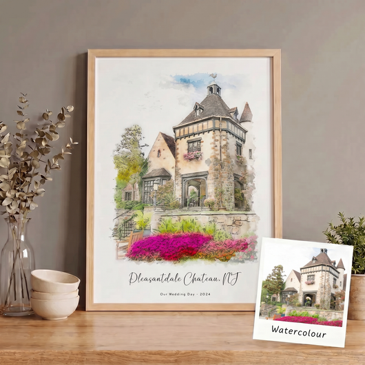 Custom Wedding Venue Print
