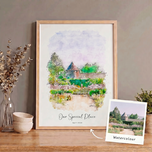 Custom Wedding Venue Print