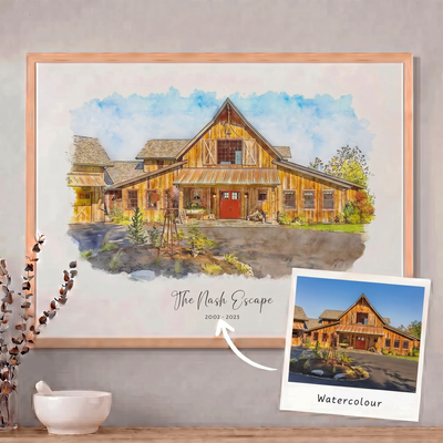 Custom Wedding Venue Print