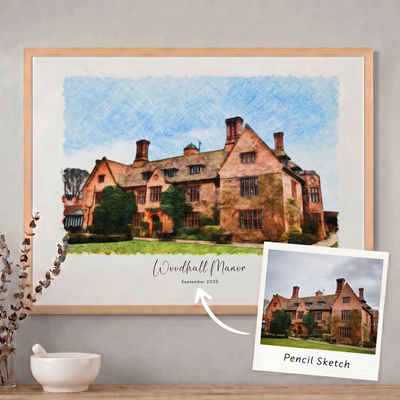 Custom Wedding Venue Print
