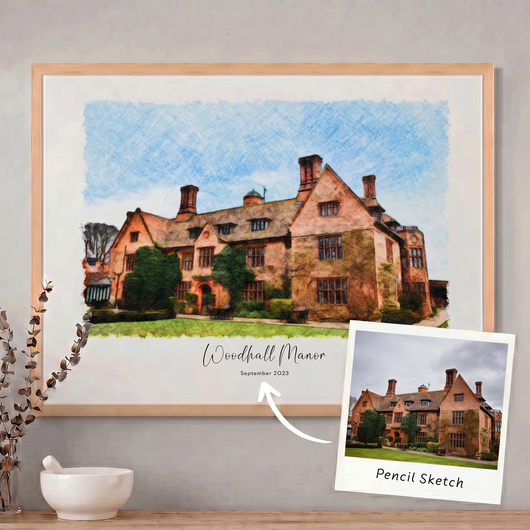 Custom Wedding Venue Print