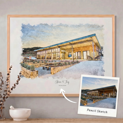 Custom Wedding Venue Print