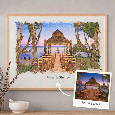 Custom Wedding Venue Print